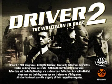 Driver 2 - Back on the Streets (ES) screen shot title